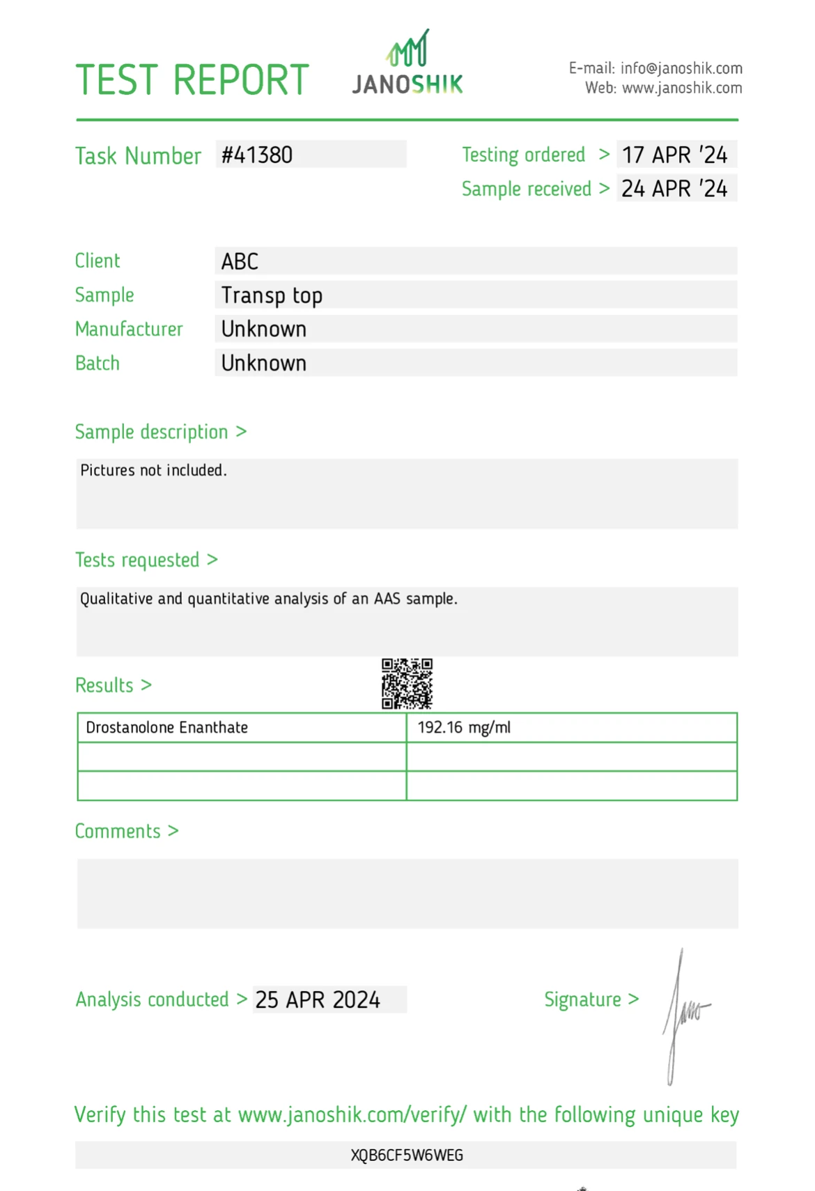 Masteron Enanthate 200