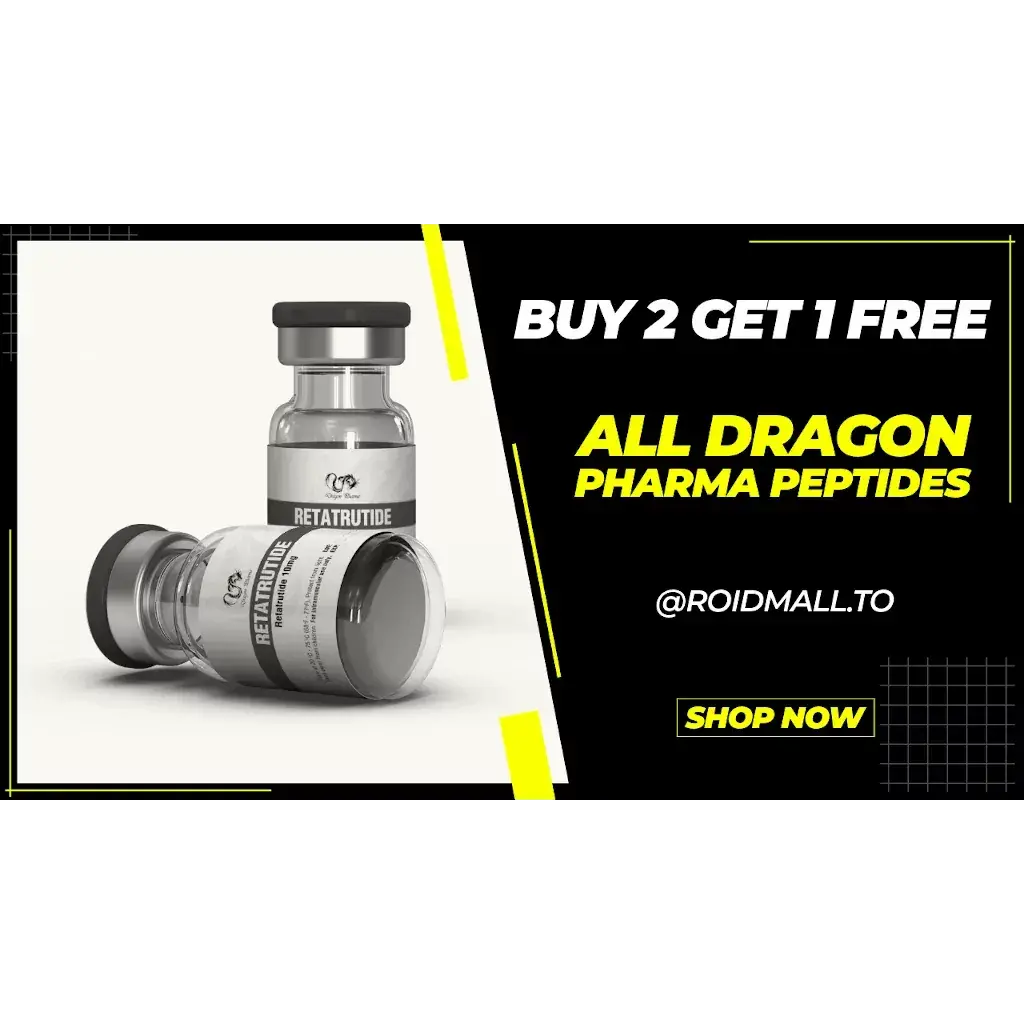Dragon Pharma Peptides – Buy 2 Get 1 Free