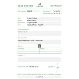 Anavar 10 lab test result (2024-08-05)
