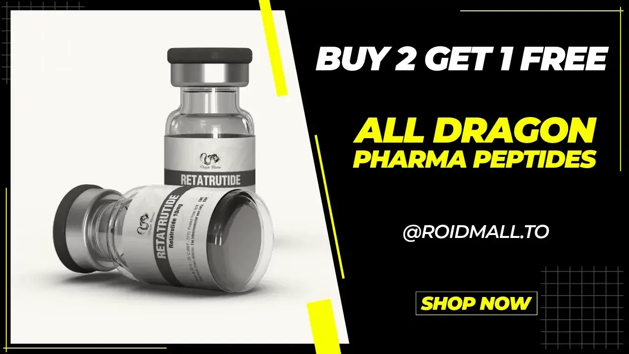 Dragon Pharma Peptides Sale - Buy 2 Get 1 FREE