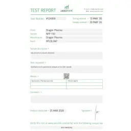 NPP 150 lab test result (2026-03-25)