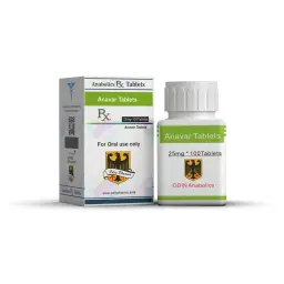 Anavar Tablets 25 mg