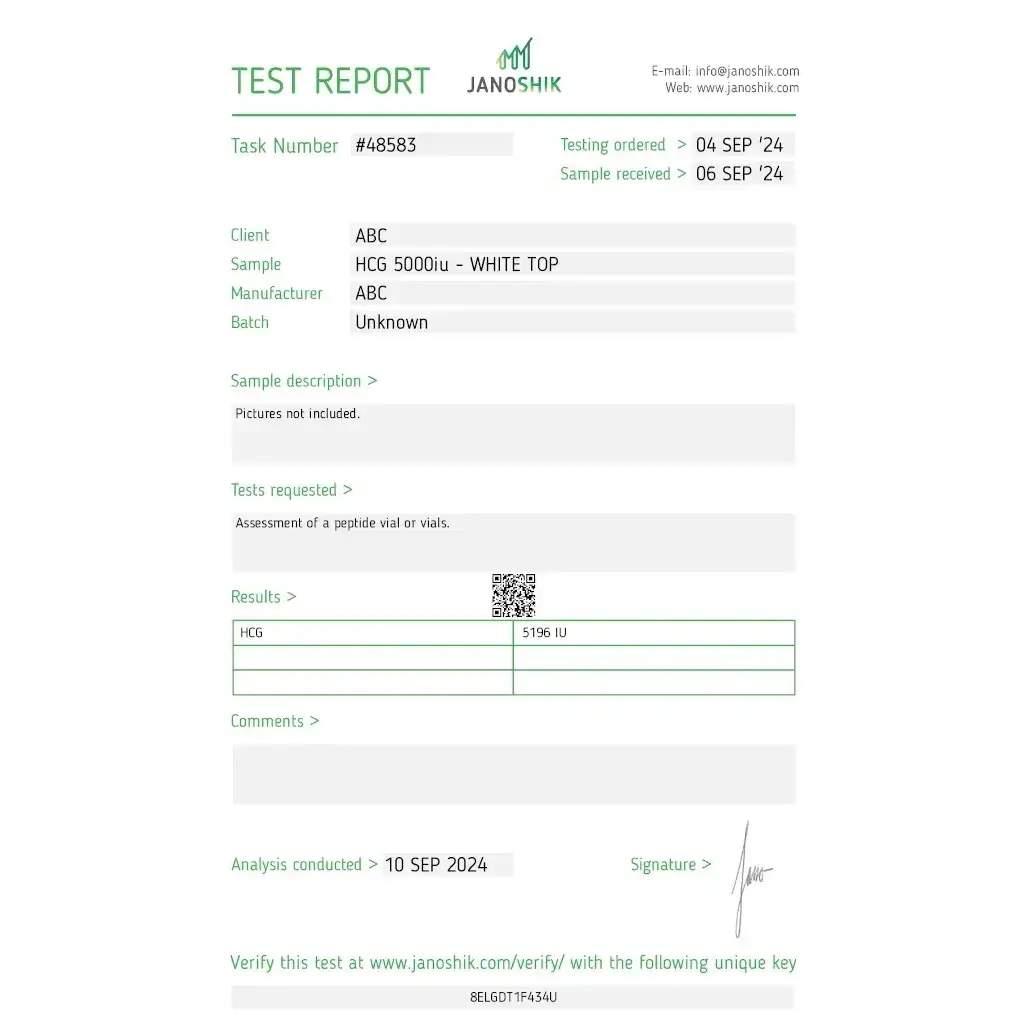 HCG 5000 IU HCG 5000 IU