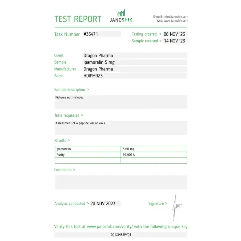 Ipamorelin 5 mg Ipamorelin 5 mg