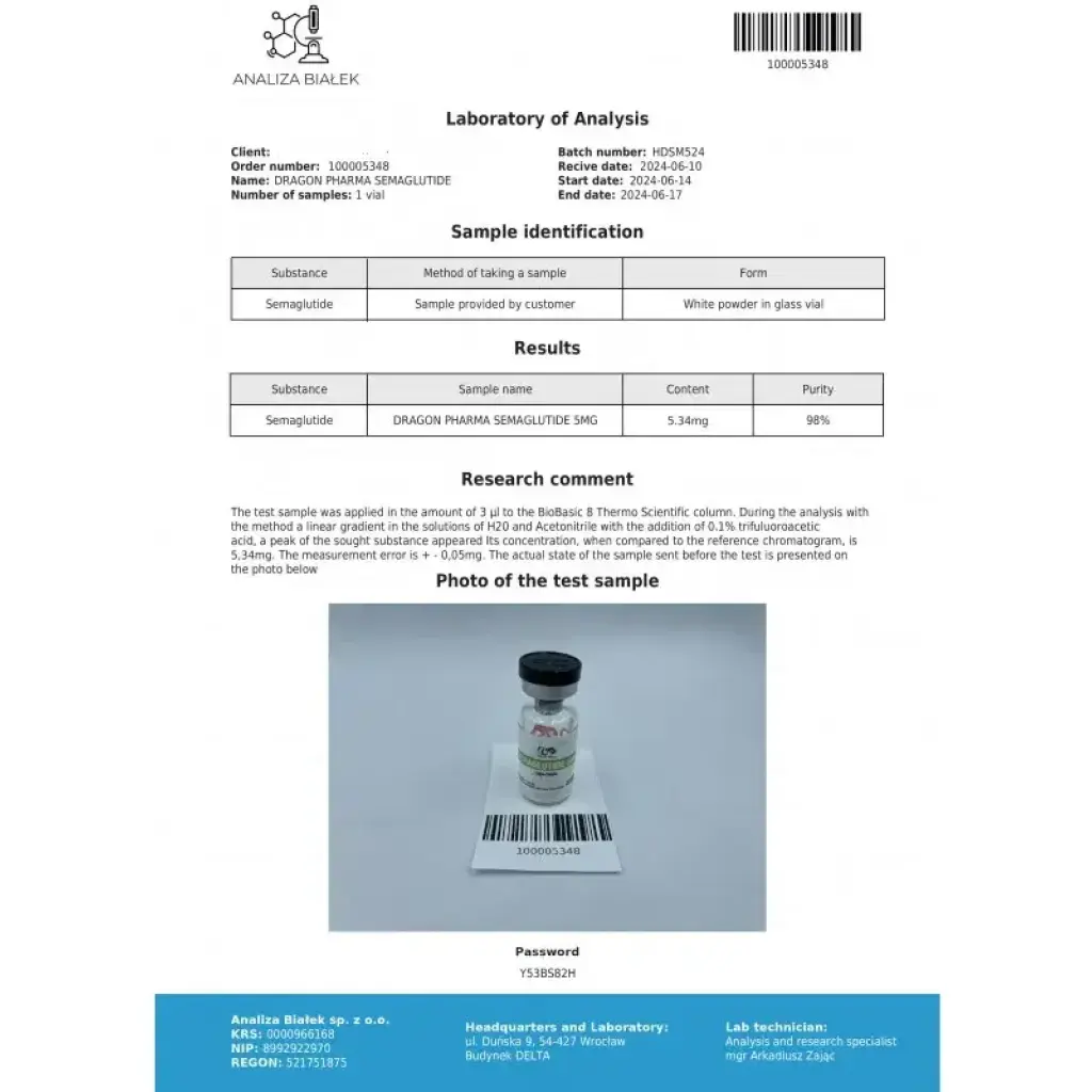 Semaglutide 5 mg Semaglutide 5 mg