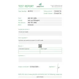 Testosterone Cypionate 250 mg