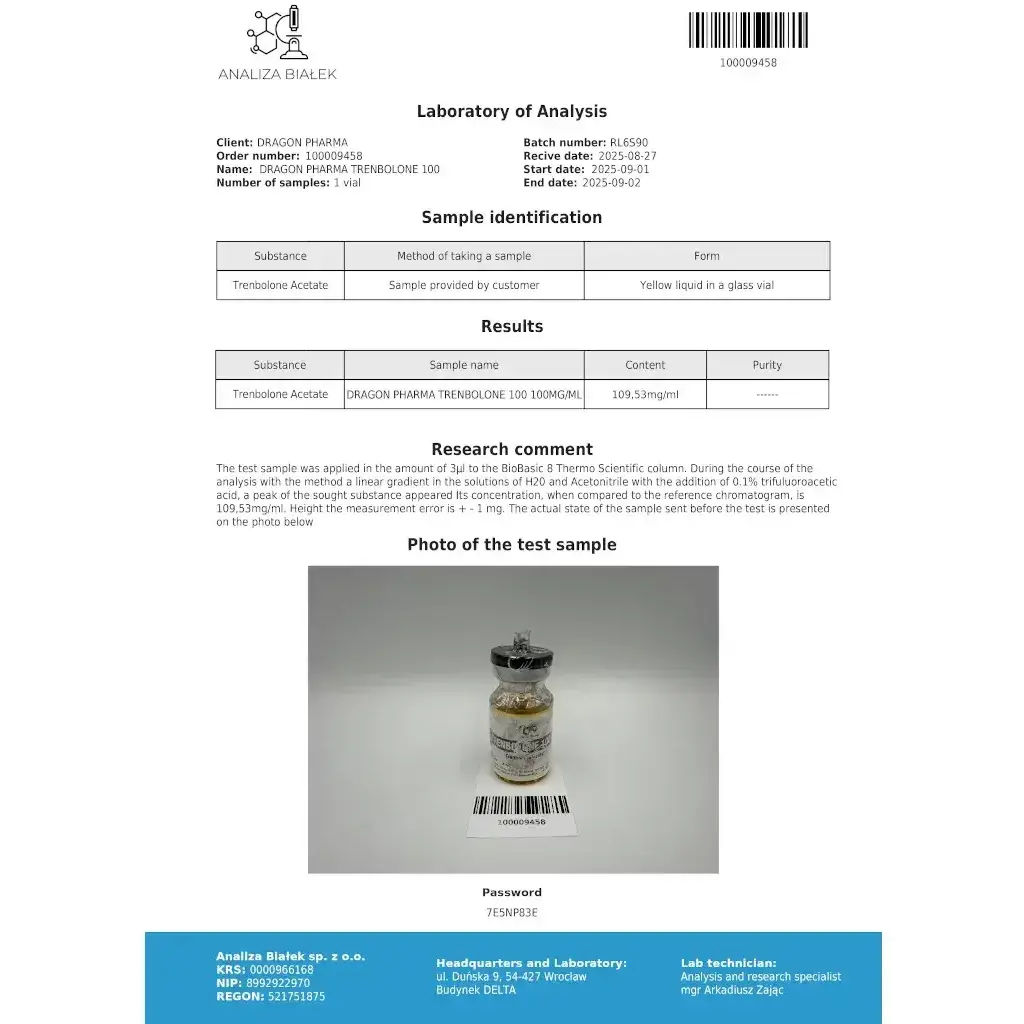 Trenbolone 100 mg Trenbolone 100 mg