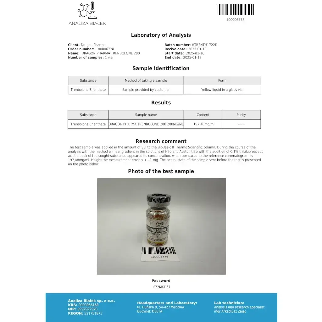 Trenbolone 200 mg Trenbolone 200 mg