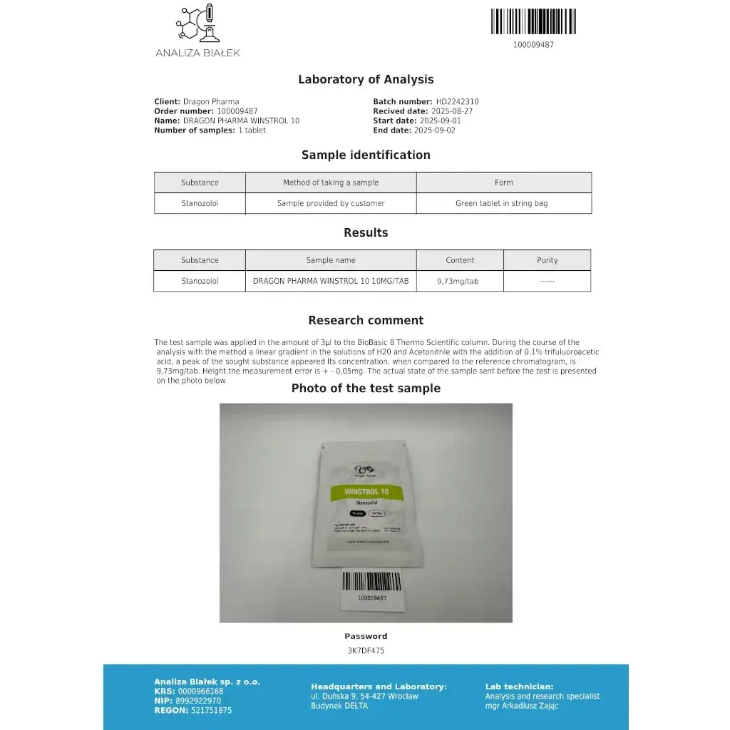 Winstrol 10 mg Winstrol 10 mg