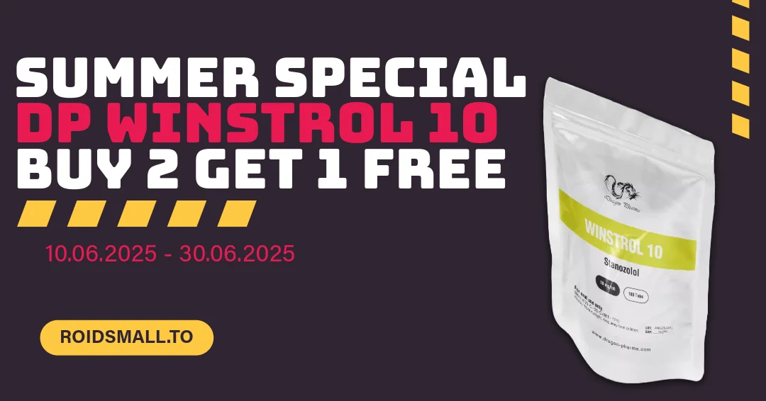 Winstrol 10 mg 3-for-2 summer sale – valid June 30